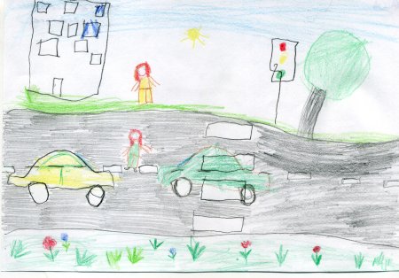 Конкурс детских рисунков ПДД