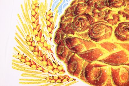 Каравай с колосьями