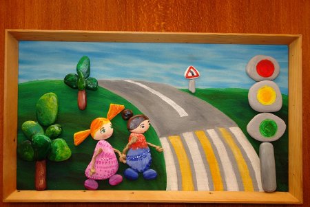 Дорога глазами детей поделки