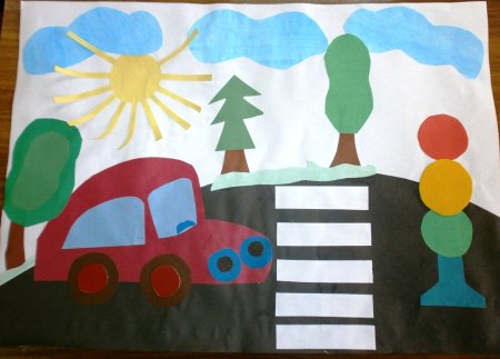 Аппликация по ПДД