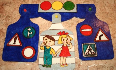 Поделка на тему дорожные знаки