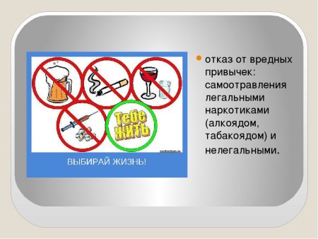 Плакат вредные привычки