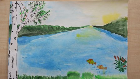 Природа родного края рисунки