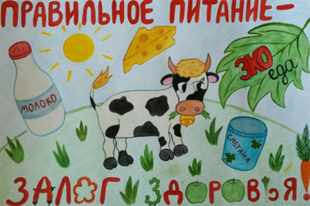 Рисунки на тему молоко и молочные продукты