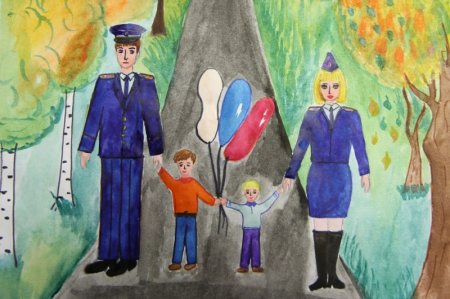 Рисунки ко Дню прокуратуры детские