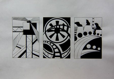 Плоскостная Геометрическая композиция