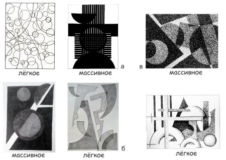 Графическая композиция в статичном