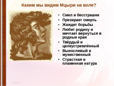 Мцыри главный герой