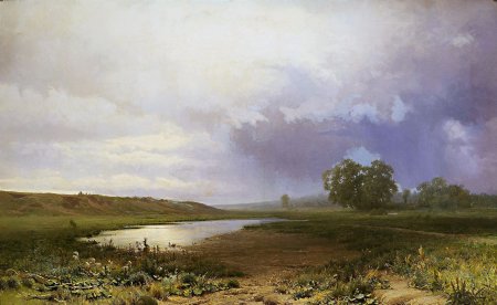 Пейзаж гроза