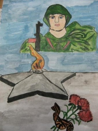 Рисунки ко Дню защитника Отечества для школьников