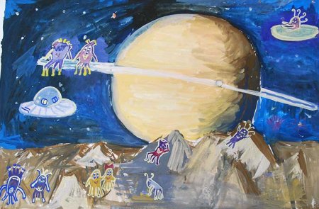 Космос глазами детей