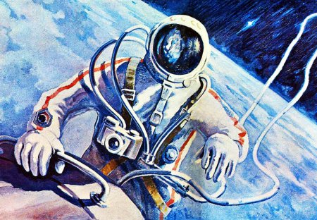 Рисунок на космическую тему