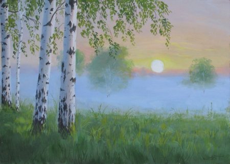 Пейзажи художника Александра Болотов