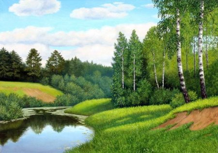 Елена Самарская Березовая роща