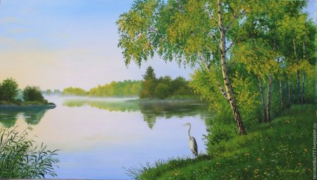 Рисунок на тему природа родного края