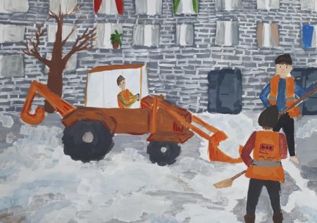 Рисунки на тему жилищно-коммунального хозяйства