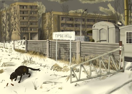 Чернобыль рисунки
