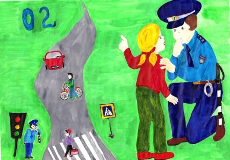 Рисунок на тему профессия полицейский