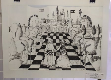 Шахматы в графике