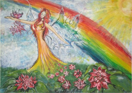 Рисунок на тему мир