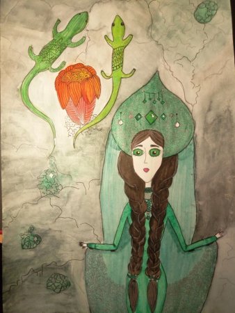 Медной горы хозяйка Бажова 5 класс