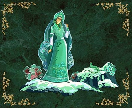 Малахитовая шкатулка хозяйка медной горы