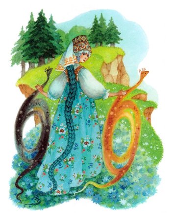 Бажова сказки "голубая змейка" сказки