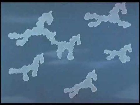 Облако в виде лошадки контур