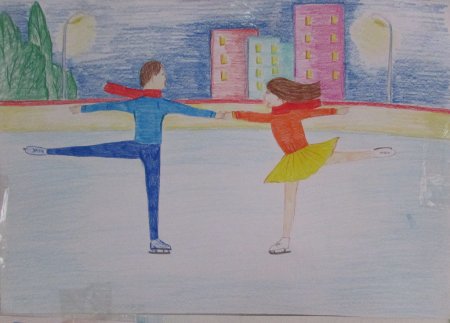 Спорт глазами детей рисунки