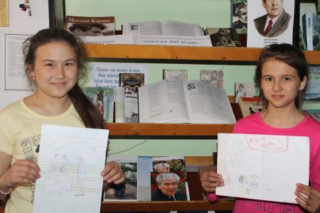 Конкурс рисунков по произведениям м.Карима