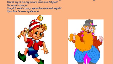 Злой и добрый персонаж