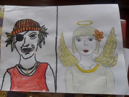 Добро и зло в детских рисунках