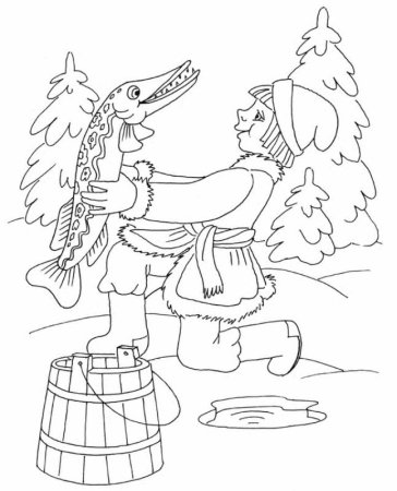 Народная сказка по щучьему велению