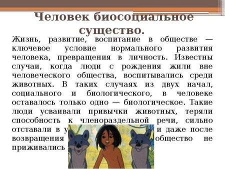 Человек существо биосоциальное презентация