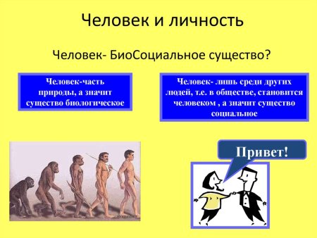 Понятие личность в обществознании