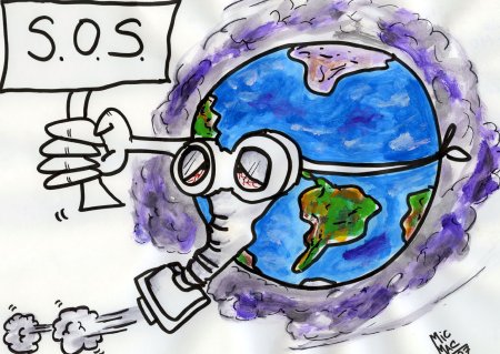 Плакат Планета заболела