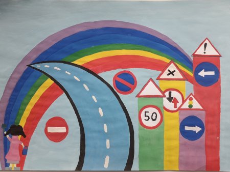 Конкурс рисунков безопасное колесо