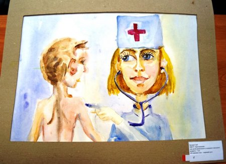 Медсестра рисунок