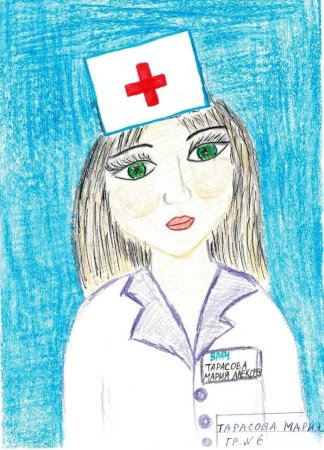 Рисунок ко Дню медицинского работника
