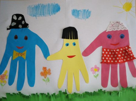 Поделка моя семья