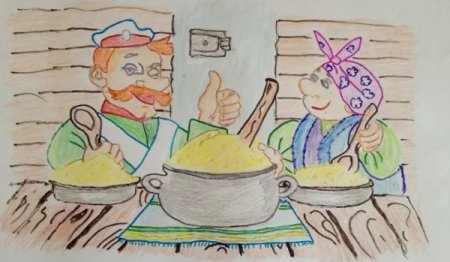 Рисование каша