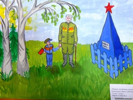 Наследники Победы рисунки на конкурс