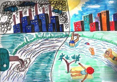 Плакаты о защите воды и воздуха