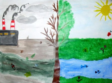 Плакат не загрязняйте воду
