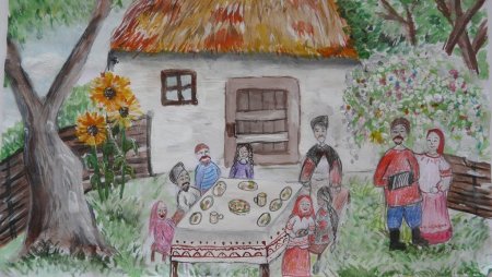 Рисунок на тему Кубань