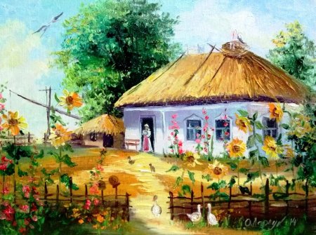 Пейзаж Донской с курень