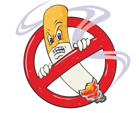 Рисунок на тему курение