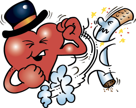 Плакат против курения