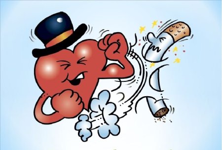 Курильщик рисунок