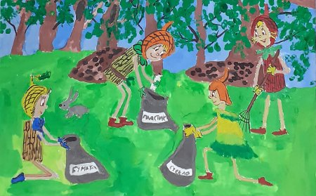 Рисунок на тему Юный эколог